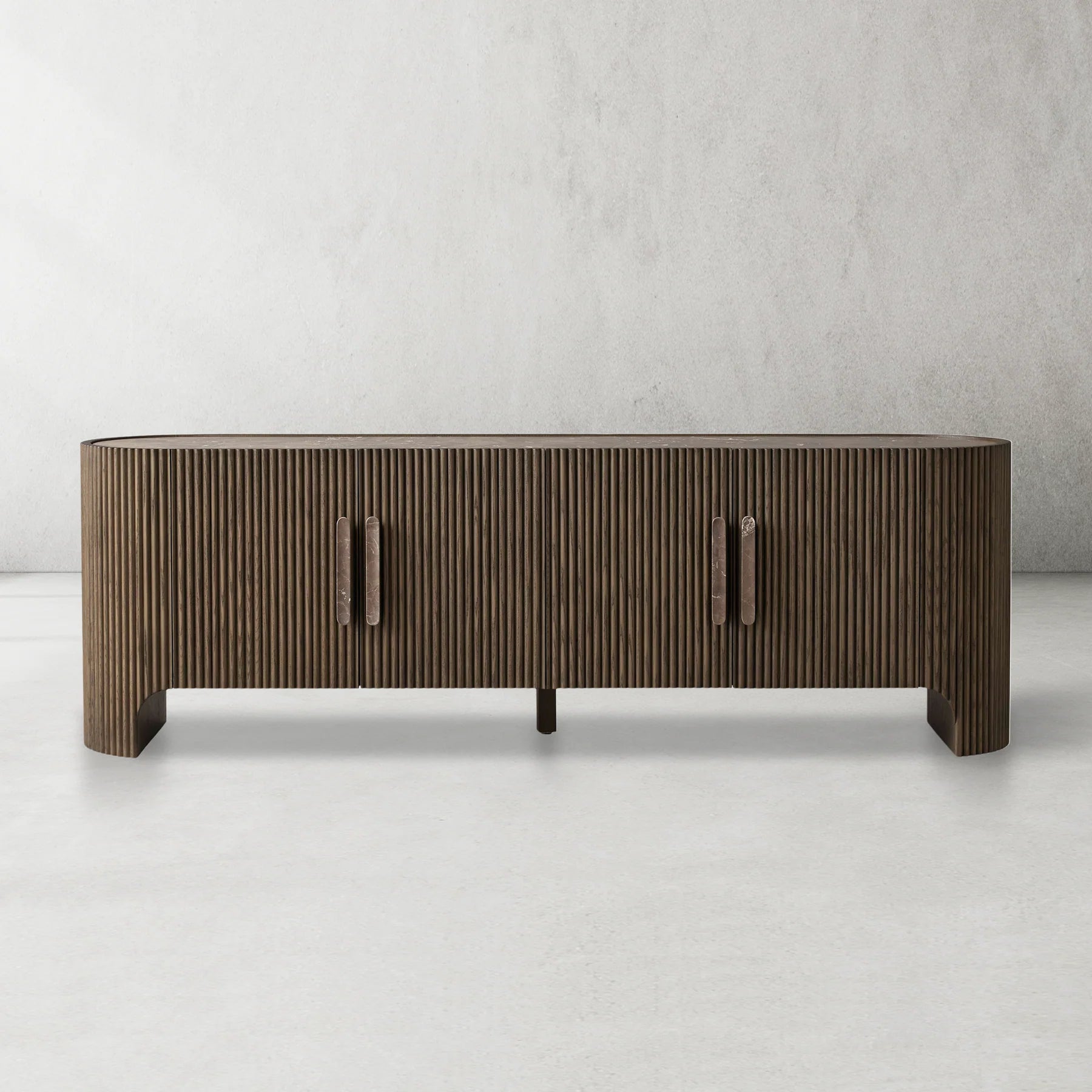 Aston Fluted Oval Sideboard