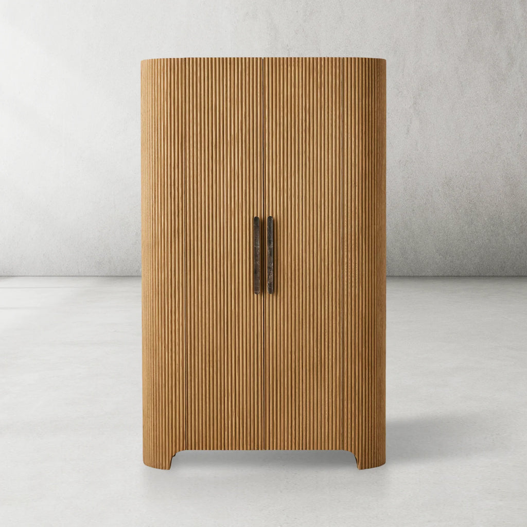 Storage Cabinets Led Rounded Aston Fluted Rounded Storage Cabinet,modern home bar cabinet – kimoylights