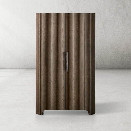 Aston Fluted Rounded Storage Cabinet