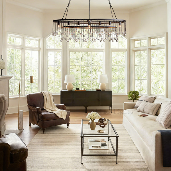 Aubluxe Oval Chandelier
