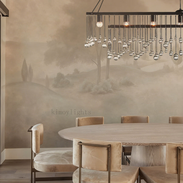 Aubluxe Rectangular Chandelier