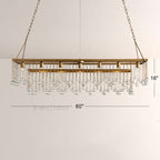 Aubluxe Rectangular Chandelier