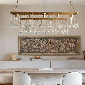 Aubluxe Rectangular Chandelier