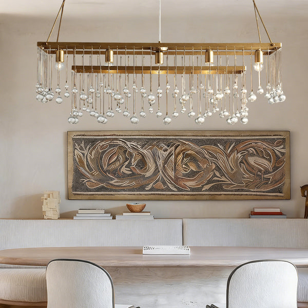 Aubluxe Rectangular Chandelier