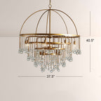 Aubluxe Round Chandelier