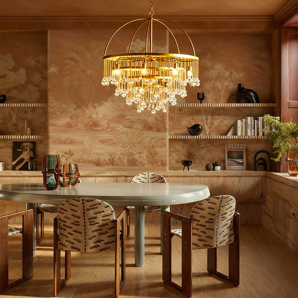 Aubluxe Round Chandelier