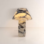 AuraVessel Mushroom-Silhouette Table Lamp