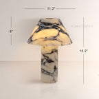 AuraVessel Mushroom-Silhouette Table Lamp