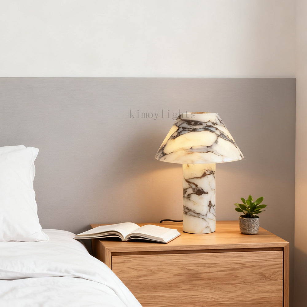 AuraVessel Mushroom-Silhouette Table Lamp