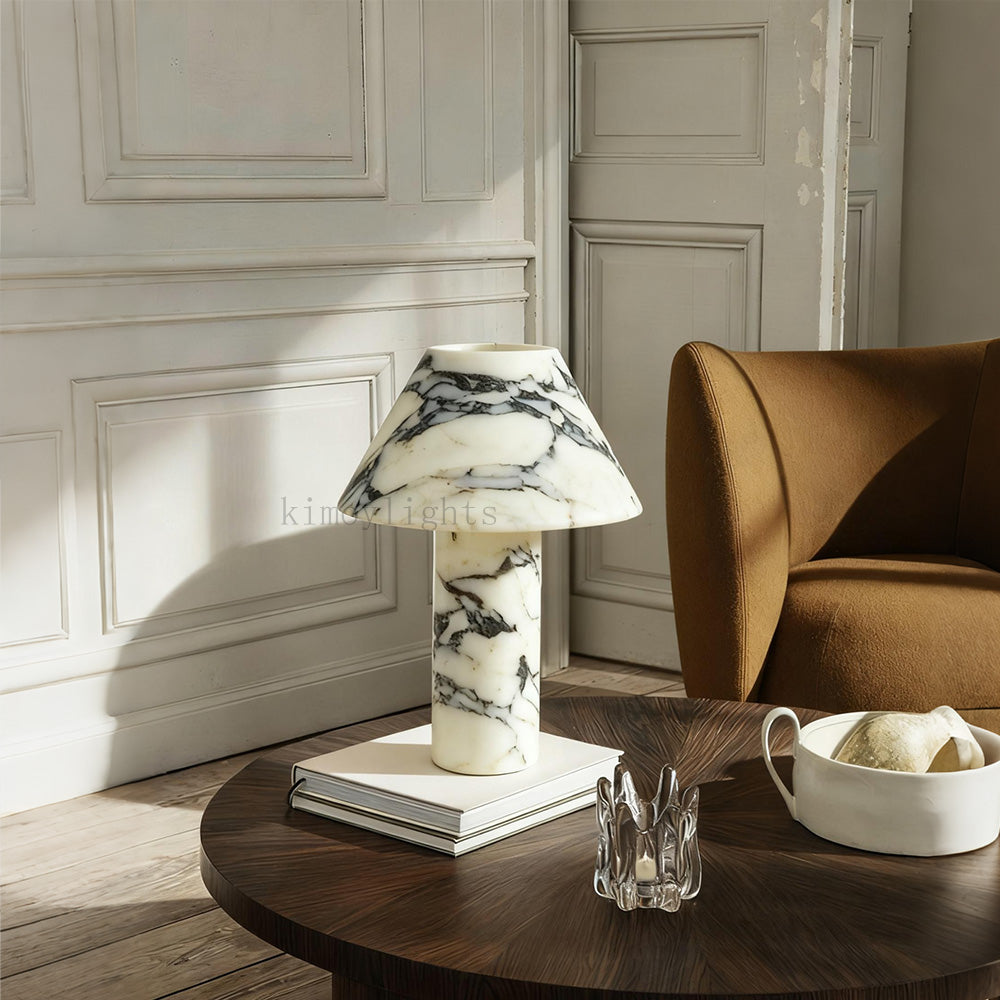 AuraVessel Mushroom-Silhouette Table Lamp
