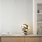 AuraVessel Sphere Dome Marble Accent Lamp