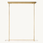 Audubon Single Bar Linear Chandelier 60"