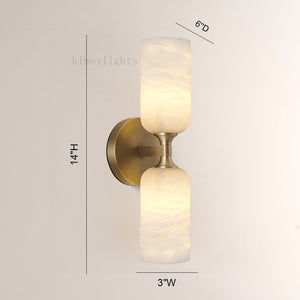 Axis Alabaster Wall Sconce