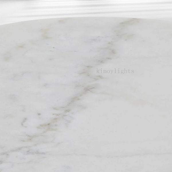 Baleno Marble and Brass Coffee Table