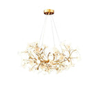 Begonia Living Room Chandelier - kimoylights