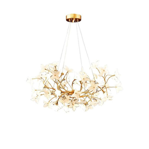 Begonia Living Room Chandelier - kimoylights