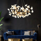 Begonia Living Room Chandelier  - kimoylights