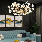 Begonia Living Room Chandelier  - kimoylights
