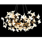 Begonia Living Room Chandelier - kimoylights