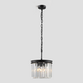 1920s Olion Crystal Round Pendant