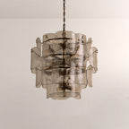Blaire Tiered Blown Glass Chandelier