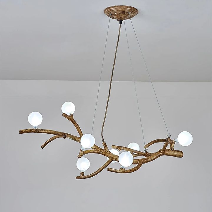 Boho Tree Branch Modern Chandelier- kimoylights