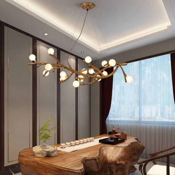 Boho Tree Branch Modern Chandelier - kimoylights