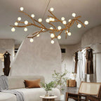 Boho Tree Branch Modern Chandelier - kimoylights