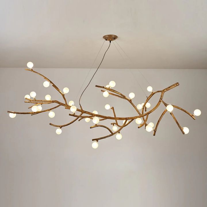 Boho Tree Branch Modern Chandelier - kimoylights