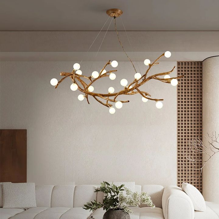 Boho Tree Branch Modern Chandelier - kimoylights
