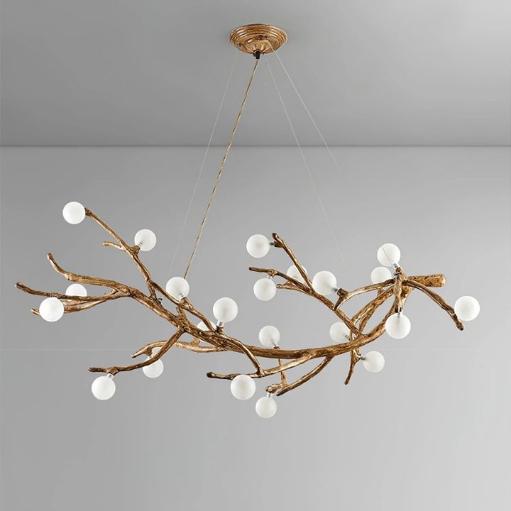 Boho Tree Branch Modern Chandelier - kimoylights