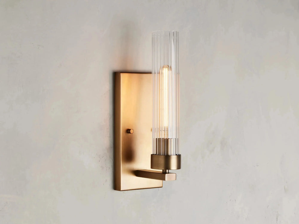 Andreas Glass Wall Sconce