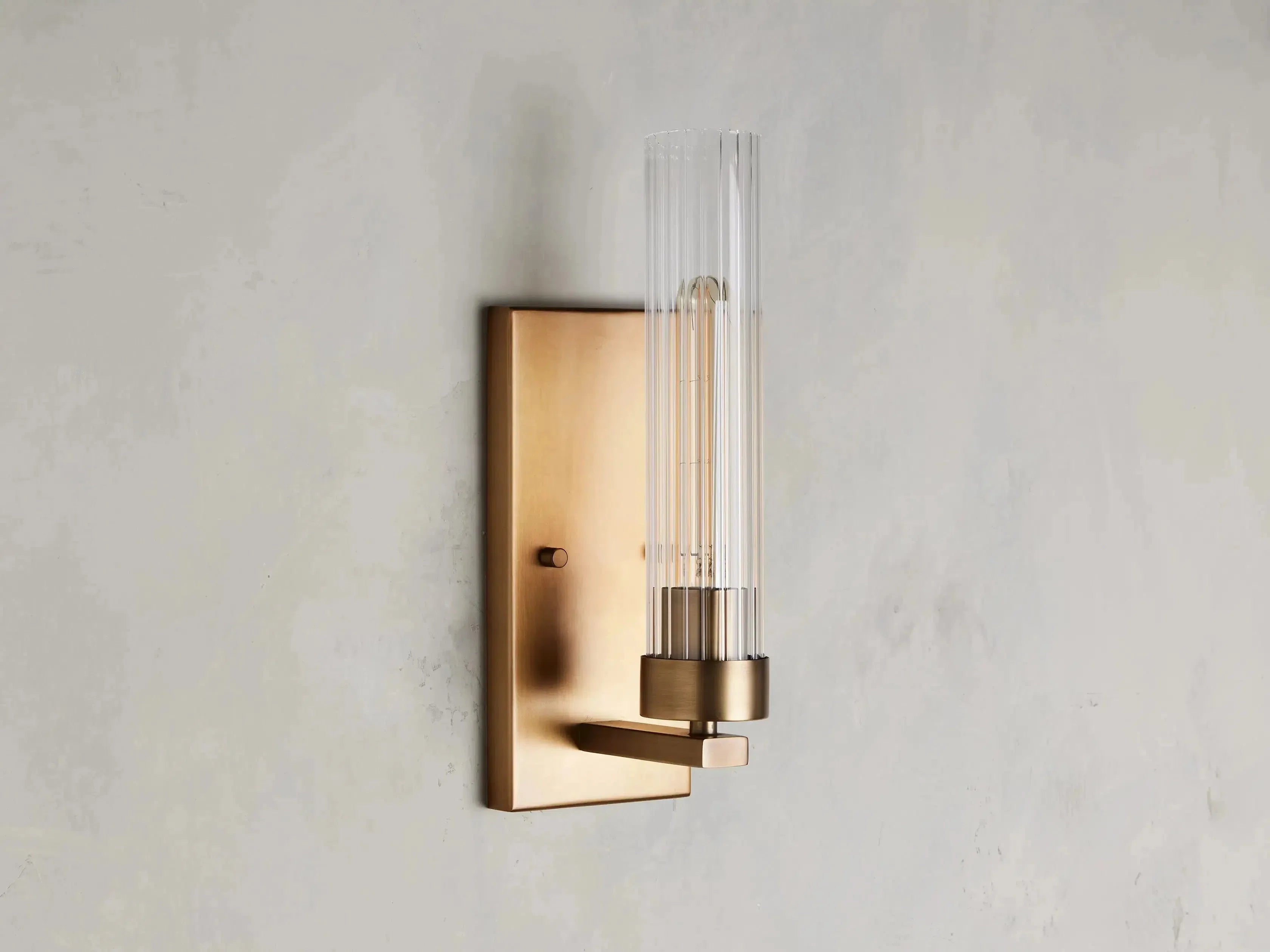 Andreas Glass Wall Sconce