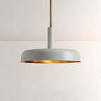 Brennan Gloss Lacquer & Brass Pendant