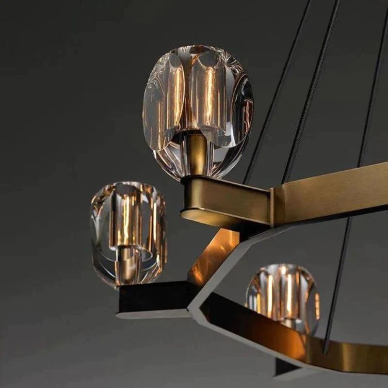 Bifron Contemporary Circular Living Room Chandelier