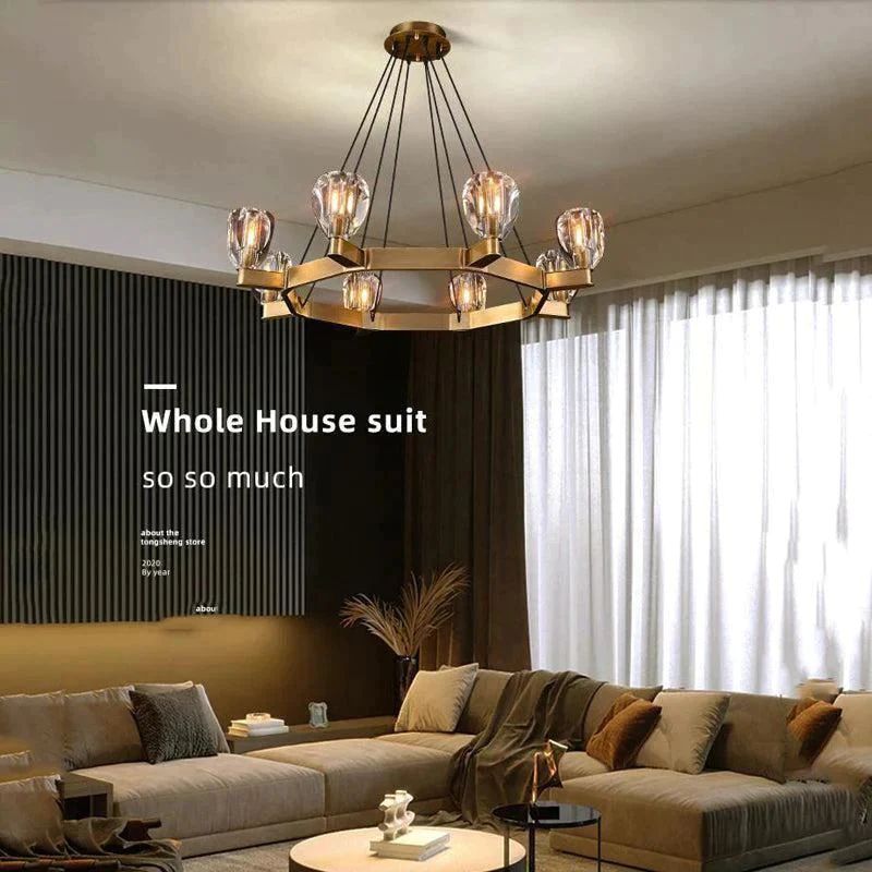 Bifron Contemporary Circular Living Room Chandelier