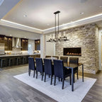 Bria Art Rectangle Chandelier - kimoylights