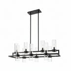 Bria Art Rectangle Chandelier -kimoylights