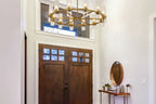 Bria Art Round Chandelier - kimoylights
