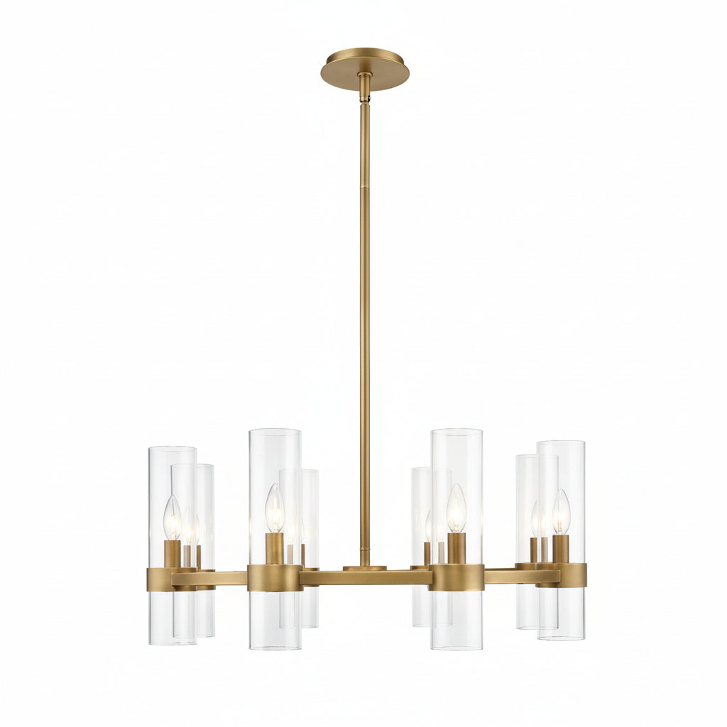 Bria Art Round Chandelier - kimoylights