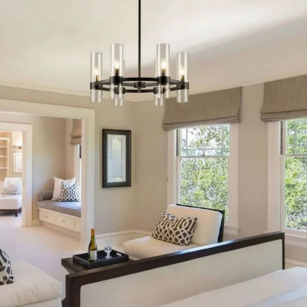 Bria Art Round Chandelier - kimoylights