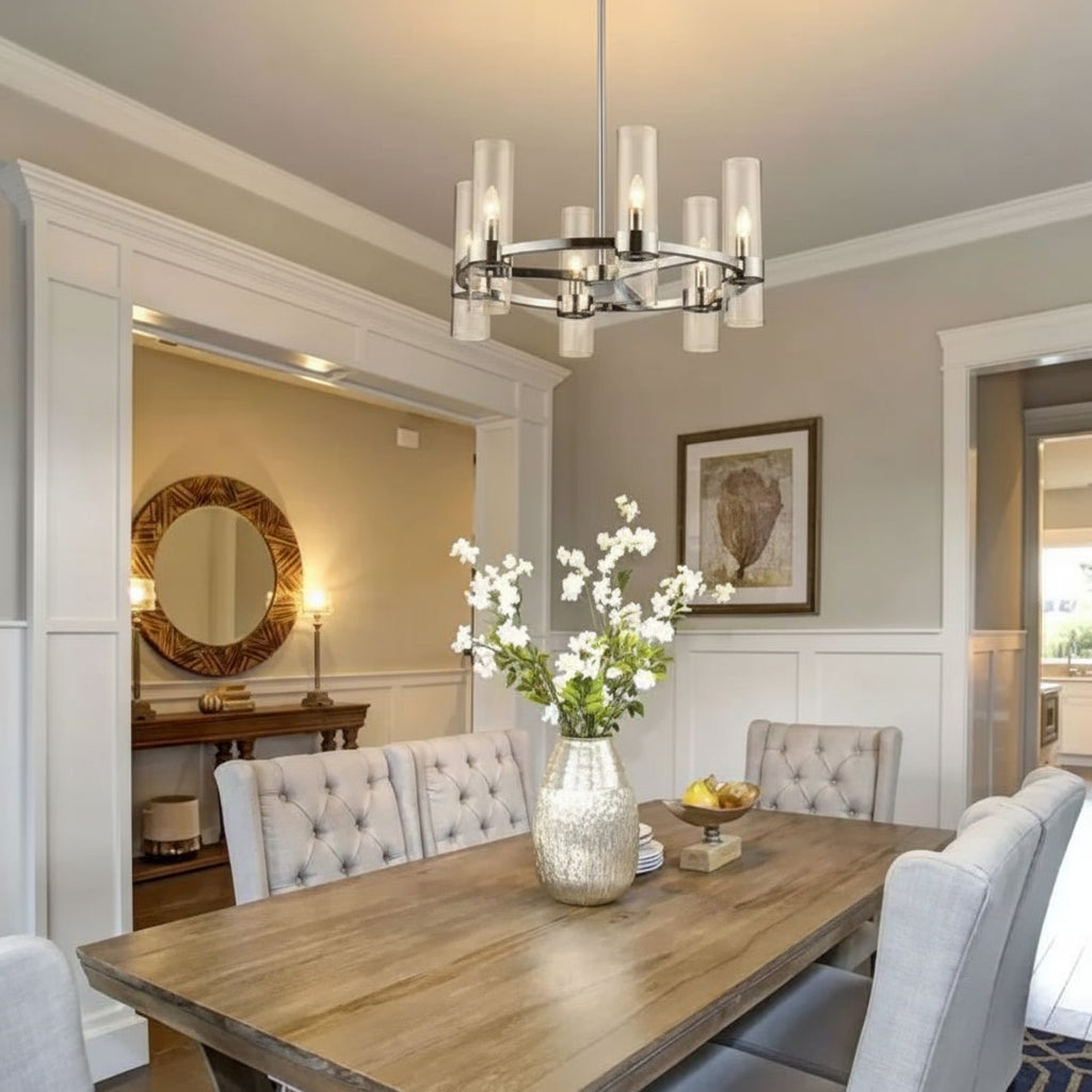Bria Art Round Chandelier - kimoylights