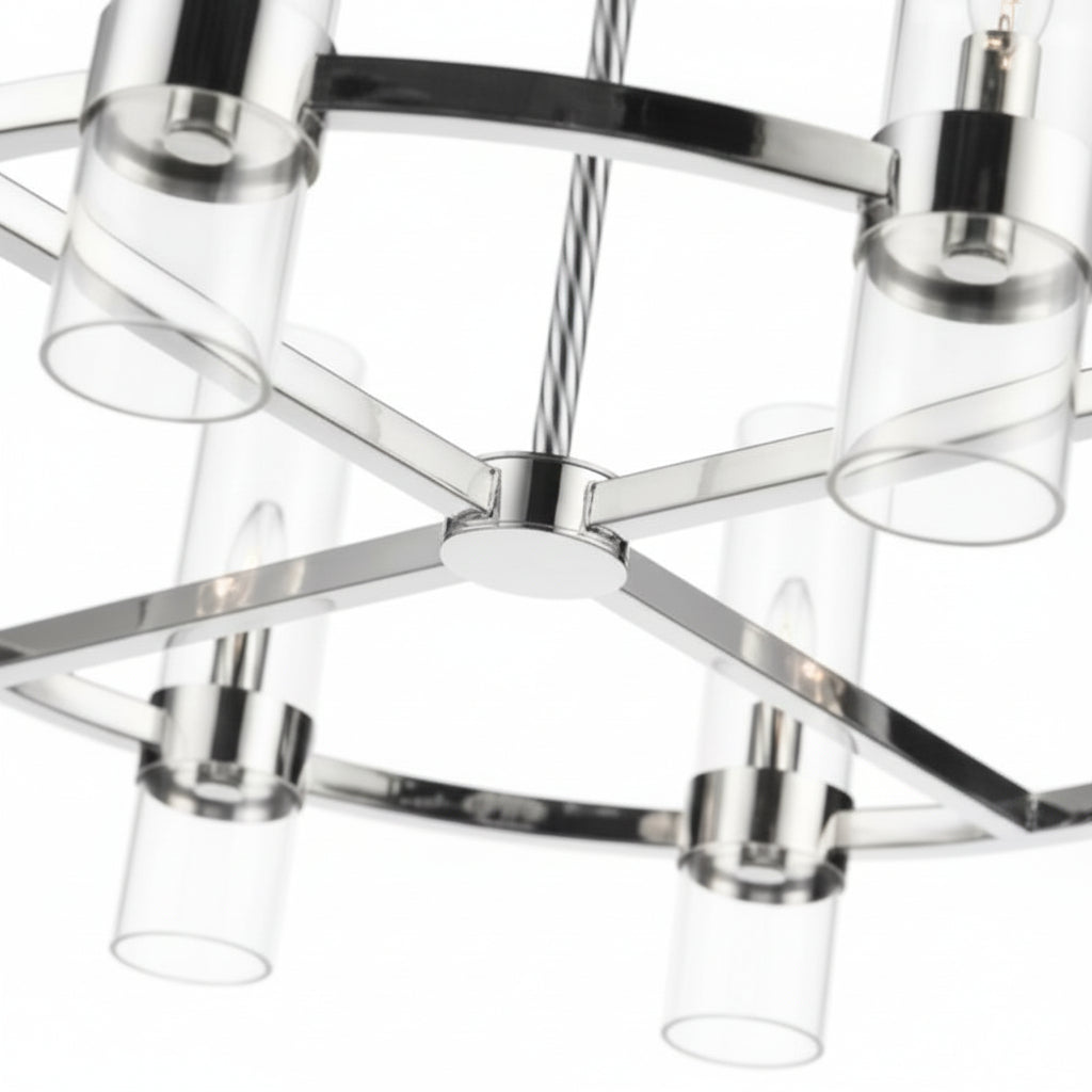 Bria Art Round Chandelier  - kimoylights