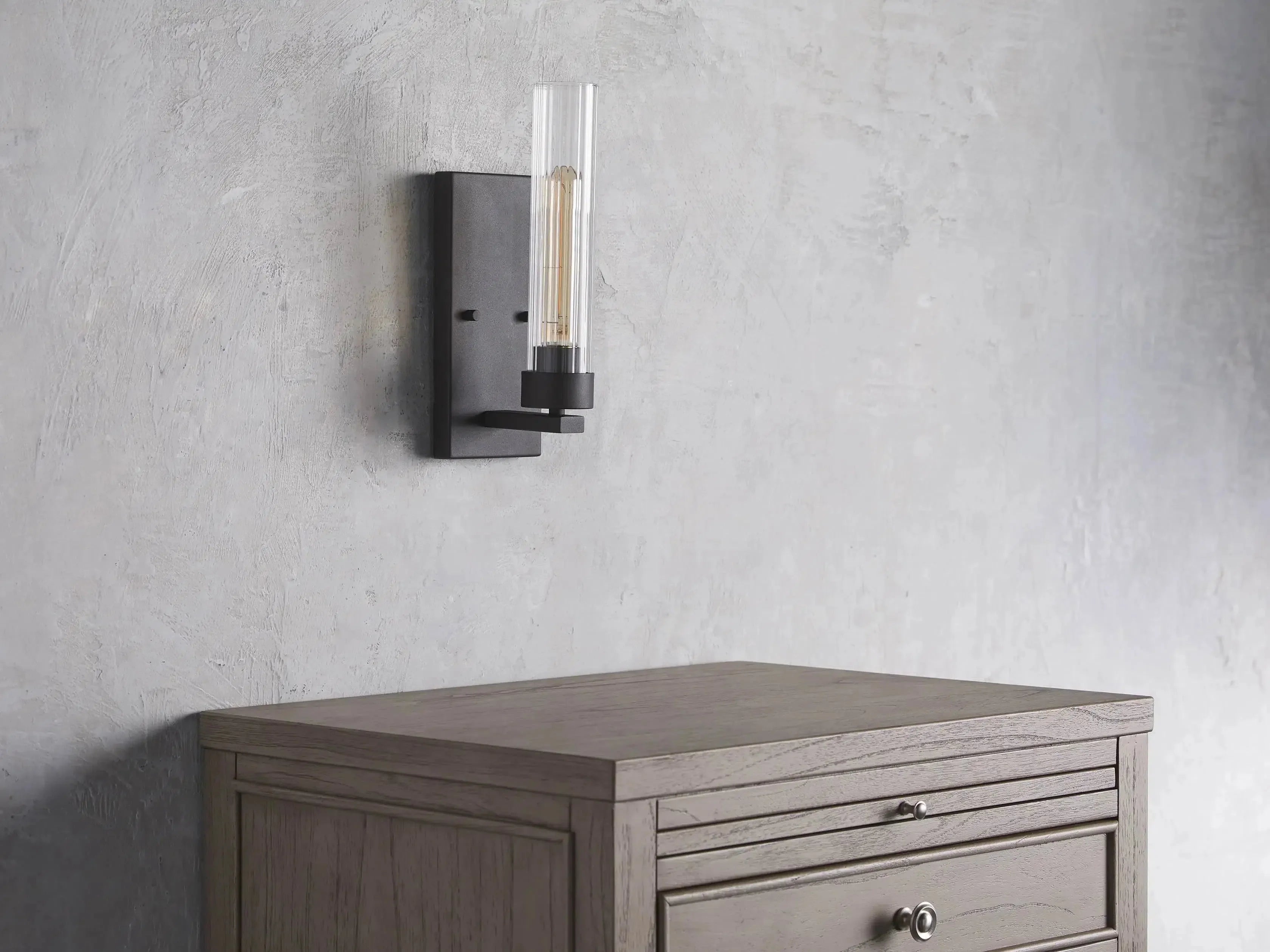 Andreas Glass Wall Sconce