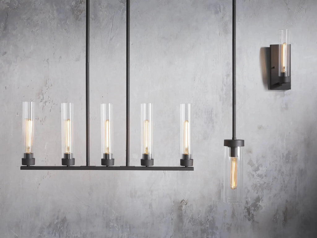 Andreas Glass Wall Sconce