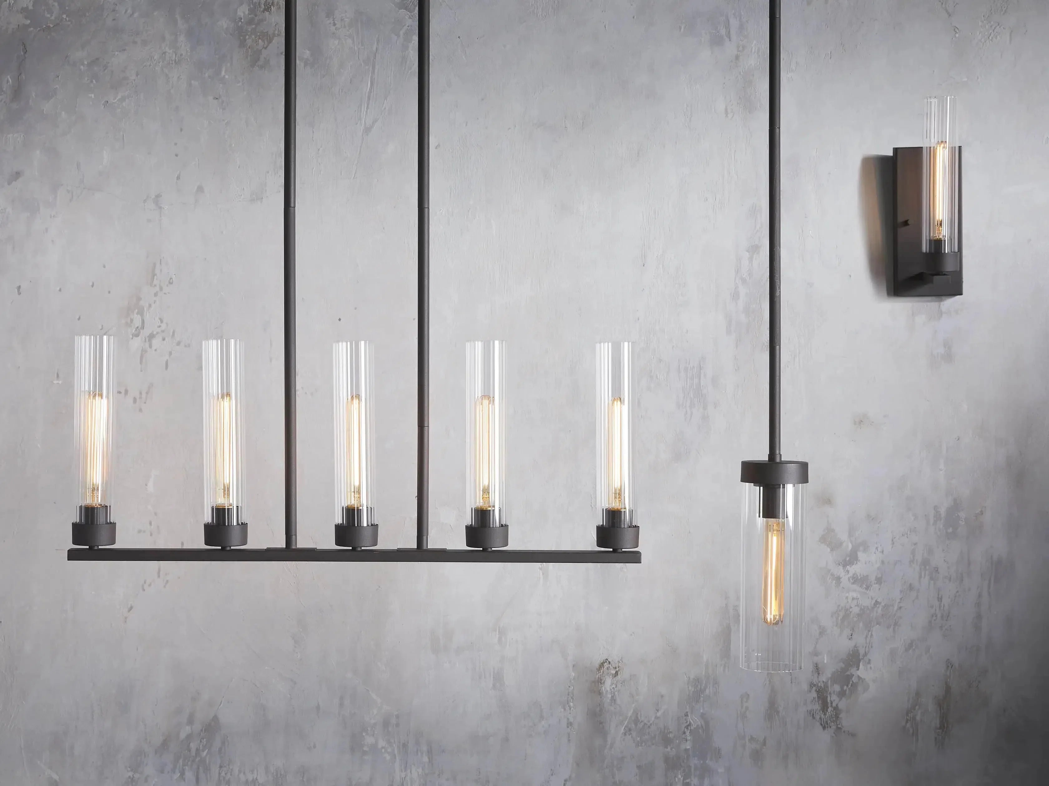 Andreas Glass Wall Sconce