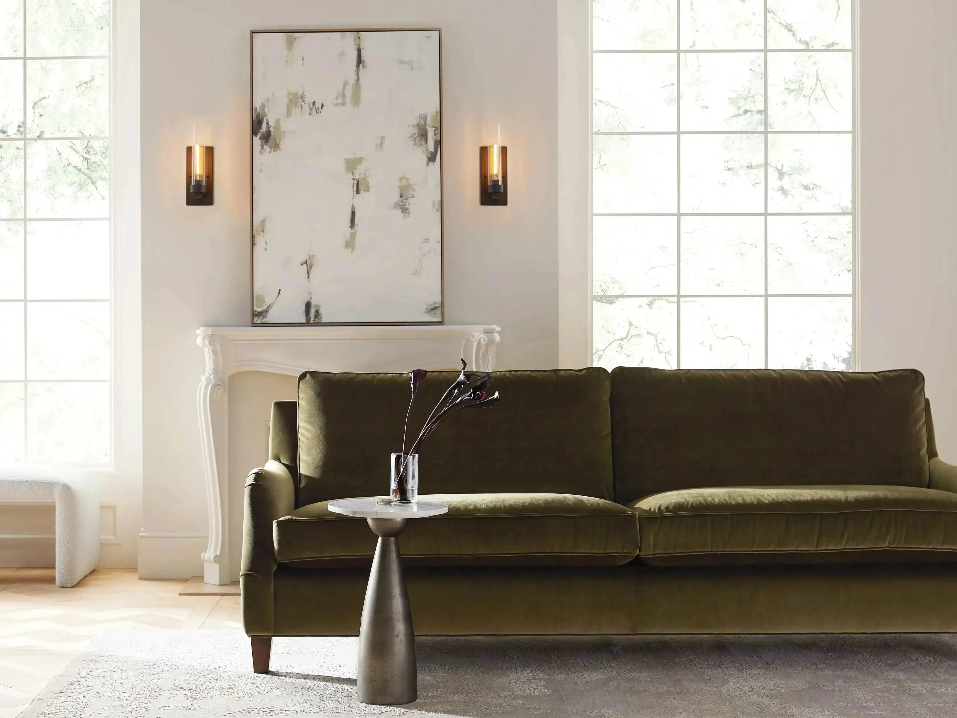 Andreas Glass Wall Sconce
