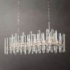 Brous Prism Linear Chandelier 54"