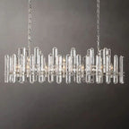 Brous Prism Linear Chandelier 54"
