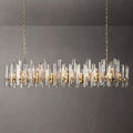 Brous Prism Linear Chandelier 72"
